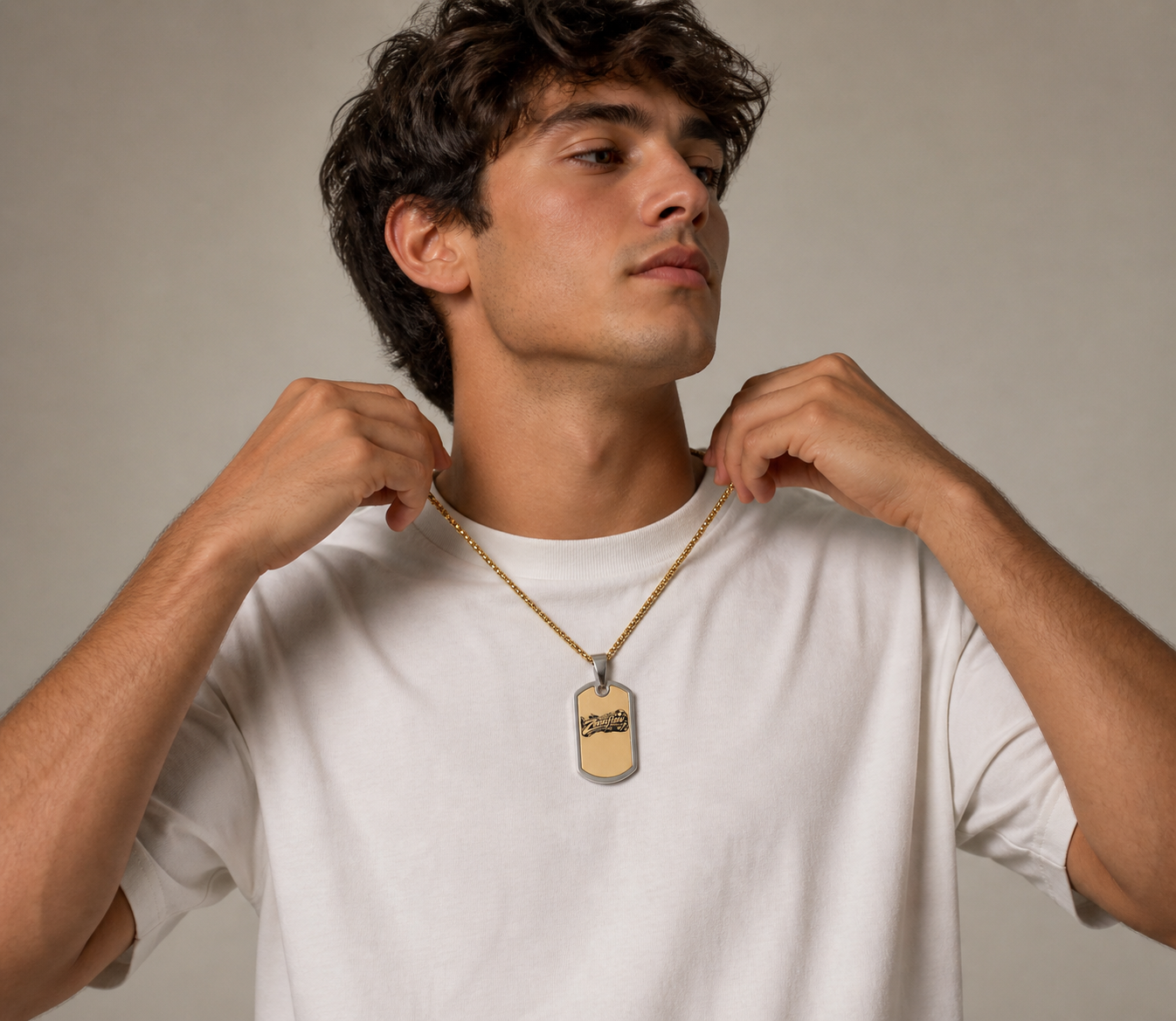 Collar Dorado Modificación Láser ZonaFlow